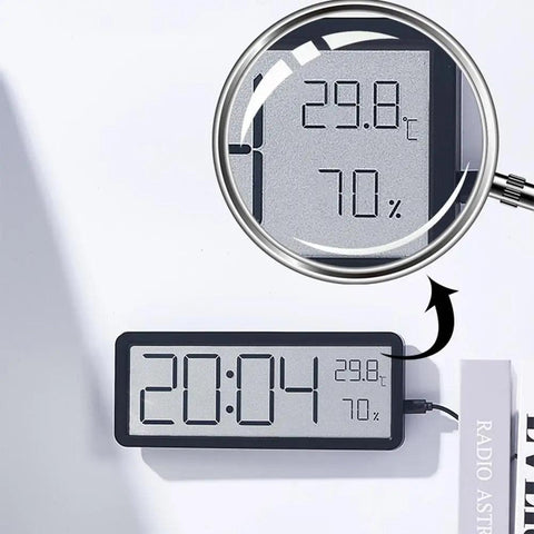 Nordic Minimalist Digital Clock Dose Living