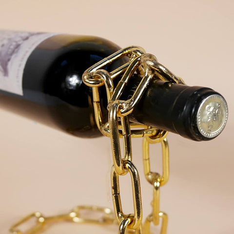 Suspended Chain Bottle Holder Dose Living