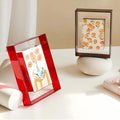 Acrylic Square Photo Frame Box Dose Living