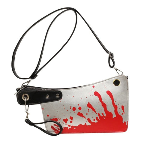 Gothic Knife Shaped Crossbody Bag Dose Living