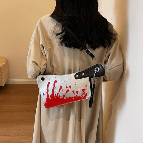 Gothic Knife Shaped Crossbody Bag Dose Living