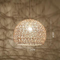 Nordic Hand Knitted Lampshade Dose Living