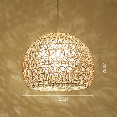 Nordic Hand Knitted Lampshade Dose Living